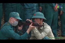 Ban Chỉ huy Quân sự huyện Phong Điền huấn luyện cho lực lượng dân quân tuyến biển năm 2022