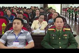 Đoàn cán bộ lãnh đạo, quản lý các tỉnh Nam Trung Lào: Tham quan, nghiên cứu thực tế tại Bộ CHQS tỉnh Thừa Thiên Huế