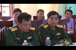Đảng ủy Quân sự thị xã Hương Trà, huyện Phú Vang và Tiểu đoàn Tăng thiết giáp 3: Hội nghị ra Nghị quyết lãnh đạo nhiệm vụ năm 2024