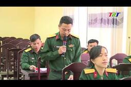 Đảng ủy, Bộ CHQS tỉnh đối thoại dân chủ tại Ban CHQS huyện Phong Điền