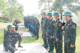 Chiến sĩ Tân binh nhanh chóng hoà nhập trong quân ngũ