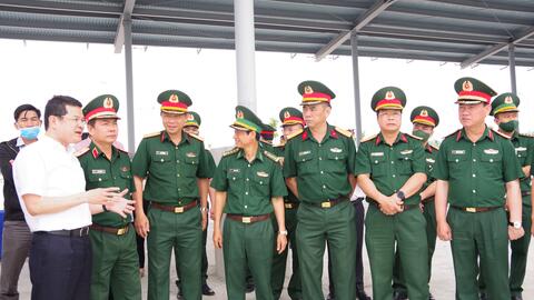 Ban chỉ đạo 3826 - Bộ quốc phòng khảo sát xây dựng đề án  về kết hợp kinh tế với quốc phòng, an ninh tại tỉnh Thừa Thiên Huế