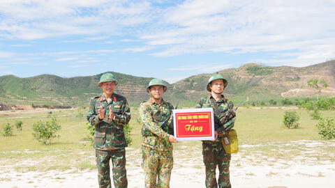 Trung đoàn 6 - Bộ CHQS tỉnh Diễn tập chiến thuật cấp Trung đội năm 2022