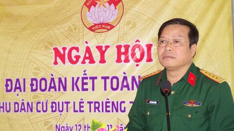 Thừa Thiên Huế: Ngày hội Đại đoàn kết toàn dân tộc Khu dân cư Đụt Lê Triêng 2, xã Trung Sơn, huyện A Lưới