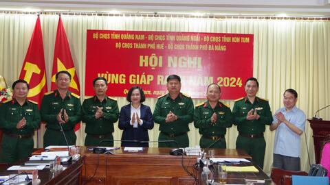 Hội nghị Vùng giáp ranh giữa Bộ CHQS tỉnh Quảng Nam, Quảng Ngãi, Kon Tum, Thành phố Đà Nẵng và Thành phố Huế