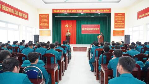 Ban Chỉ huy Quân sự huyện Phú Lộc khai mạc huấn luyện dân quân năm thứ nhất, năm 2025