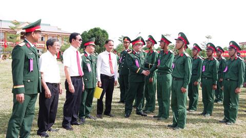 Trung đoàn 6, Bộ CHQS thành phố Huế: Tổ chức lễ tuyên thệ chiến sĩ mới năm 2025