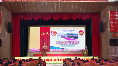 Bộ CHQS thành phố Huế bồi dưỡng báo cáo viên tuyên truyền kỷ niệm 80 năm ngày thành lập Lực lượng vũ trang Quân khu 4