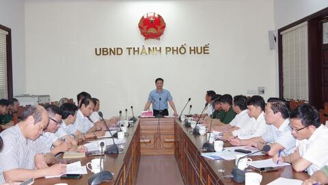UBND thành phố Huế triển khai công tác chuẩn bị phục vụ Bộ Quốc phòng kiểm tra công tác quốc phòng quân sự địa phương tại Thành phố Huế  năm 2025
