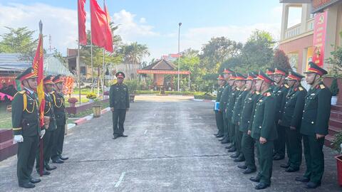 Ban Chỉ huy Phòng thủ khu vực 3 - Phú Lộc khai mạc tập huấn cán bộ năm 2026.