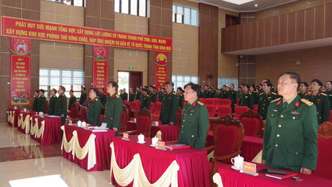 Lực lượng vũ trang Thành phố Huế hướng về Đại hội Đảng toàn quốc lần thứ XIV