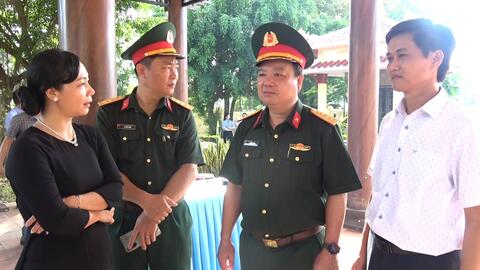 Thành phố Huế tổ chức lấy mẫu Hài cốt Liệt sĩ chưa xác định thông tin tại 03 địa phương.