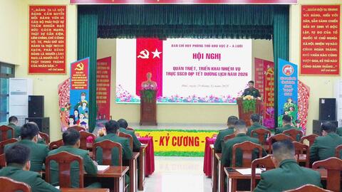 Ban Chỉ huy phòng thủ Khu vực 2 - A Lưới triển khai nhiệm vụ sẵn sàng chiến đấu