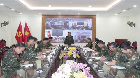Bộ CHQS thành phố Huế huy động lực lượng sẵn sàng ứng phó với bão số 10