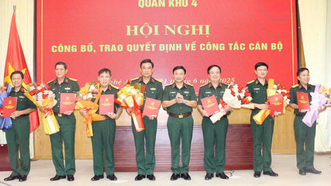 Thượng tá Trương Viết Hải được bổ nhiệm giữ chức Chính uỷ Bộ CHQS thành phố Huế