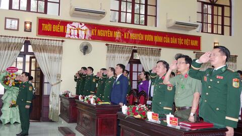 Đại hội đại biểu Đảng bộ Ban Chỉ huy Bộ đội Biên phòng thành phố Huế lần thứ I, nhiệm kỳ 2025-2030 thành công tốt đẹp