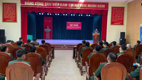 Khai mạc tập huấn cán bộ binh chủng, ngành năm 2026