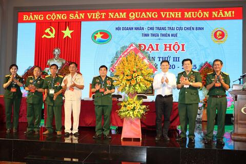 Hội Doanh nhân, Chủ trang trại Cựu chiến binh tỉnh Thừa Thiên Huế Đại hội lần thứ III, nhiệm kỳ 2020 - 2021