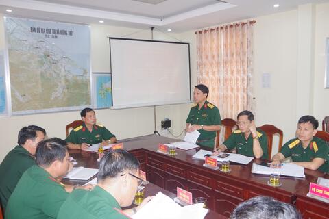 Đảng ủy Quân sự thị xã Hương Thủy tổng kết 10 năm thực hiện Nghị quyết 623 và Chỉ thị số 572