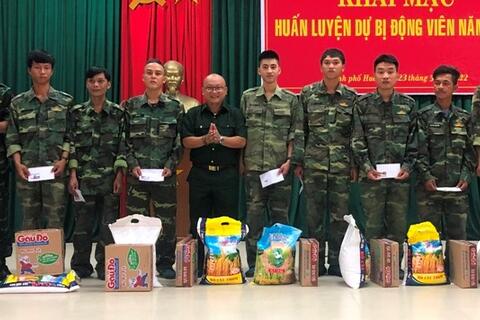 Tiểu đoàn dự bị động viên, Ban CHQS thành phố Huế ra mắt Quỹ an sinh xã hội