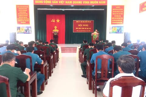 Đảng ủy - Ban CHQS huyện Phú Lộc tổ chức Hội nghị Quân chính 6 tháng đầu năm 2022