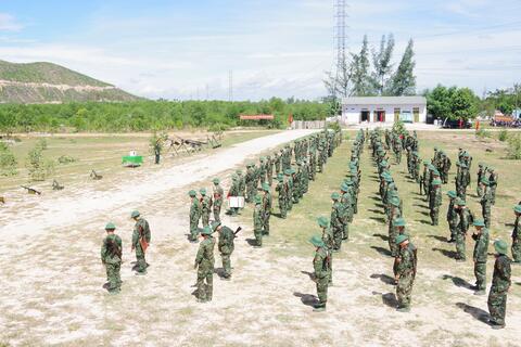 Trung đoàn 6 - Bộ CHQS tỉnh TT. Huế diễn tập chiến thuật vòng tổng hợp cấp Tiểu đoàn có bắn đạn thật cấp Đại đội năm 2022