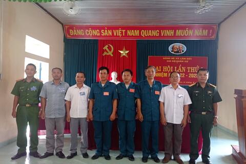 Chi bộ Quân sự xã Lâm Đớt, huyện A Lưới tổ chức thành công đại hội nhiệm kỳ 2022 - 2025