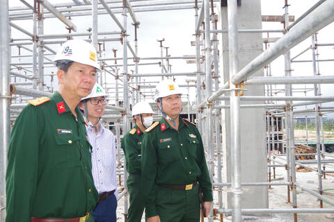 Cục Doanh trại kiểm tra xây dựng cơ bản tại Bộ CHQS tỉnh Thừa Thiên Huế