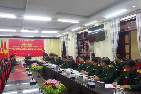 Bộ Tư lệnh Quân khu kiểm tra công tác bảo đảm an toàn thông tin tại Bộ CHQS tỉnh Thừa Thiên Huế