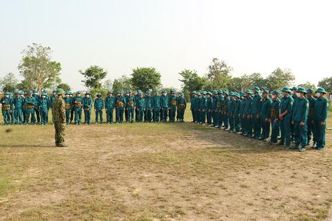 Ban Chỉ huy Quân sự huyện Quảng Điền: Chú trọng nâng cao chất lượng xây dựng và huấn luyện dân quân tự vệ