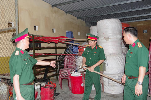 Lực lượng vũ trang huyện Phú Vang cần tăng cường luyện tập thuần thục các phương án sẵn sàng chiến đấu