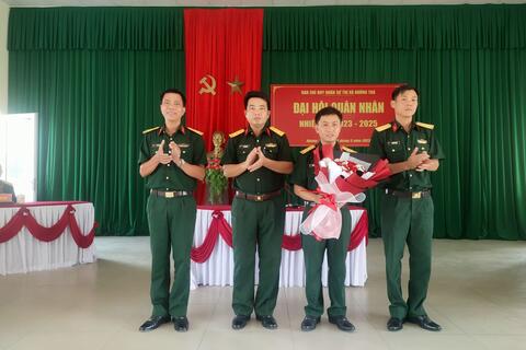 Ban chỉ huy quan sự thị xã Hương Trà tổ chức đại hội quân nhân nhiệm kỳ 2023-2025