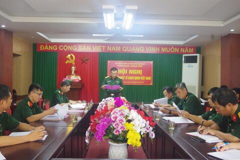 Phòng Hậu cần - Phòng Kỹ thuật tổng kết Luật Sĩ quan QĐND Việt Nam
