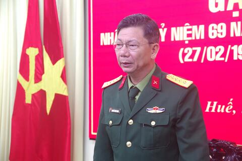 Bộ CHQS tỉnh gặp mặt nhân kỷ niệm 69 năm Ngày Thầy thuốc Việt Nam