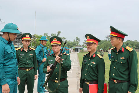 Huyện Phú Vang: Đổi mới nâng cao chất lượng huấn luyện dân quân tự vệ