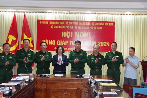 Hội nghị Vùng giáp ranh giữa Bộ CHQS tỉnh Quảng Nam, Quảng Ngãi, Kon Tum, Thành phố Đà Nẵng và Thành phố Huế
