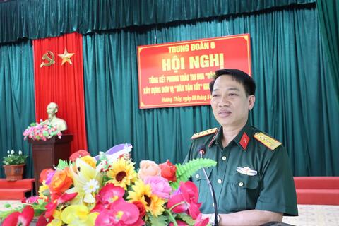 Trung đoàn 6 thực hiện tốt Phong trào thi đua “Dân vận khéo”, xây dựng "Đơn vị dân vận tốt"