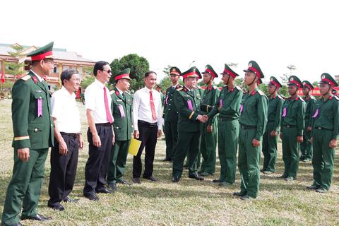 Trung đoàn 6, Bộ CHQS thành phố Huế: Tổ chức lễ tuyên thệ chiến sĩ mới năm 2025