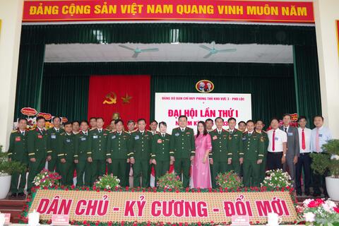 Đảng bộ Ban Chỉ huy phòng thủ khu vực 3 – Phú Lộc xác định 8 mục tiêu và 3 nhóm giải pháp quan trọng trong nhiệm kỳ 2025 – 2030