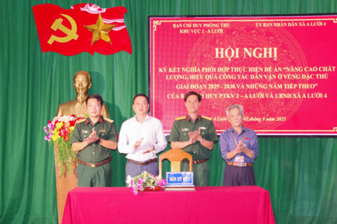 Ký kết phối hợp thực hiện Đề án "Nâng cao chất lượng, hiệu quả công tác dân vận ở vùng đặc thù giai đoạn 2025 - 2030 và những năm tiếp theo"