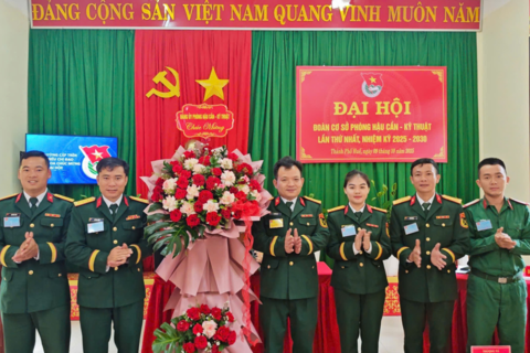 Đoàn cơ sở Phòng Hậu cần - Kỹ thuật Đại hội nhiệm kỳ 2025 – 2030