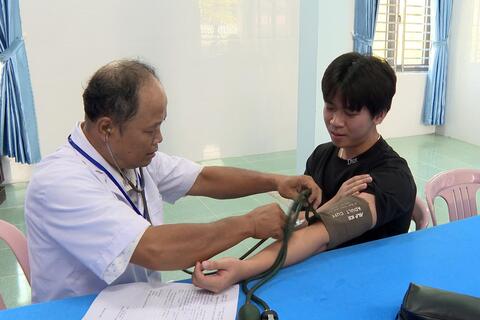 Hội đồng nghĩa vụ quân sự xã Phú Vang: Sơ tuyển sức khoẻ nghĩa vụ quân sự năm 2026