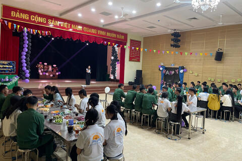 Chi đoàn Đại đội 20 tổ chức sinh nhật đồng đội quý IV năm 2025