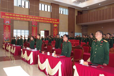 Lực lượng vũ trang Thành phố Huế hướng về Đại hội Đảng toàn quốc lần thứ XIV