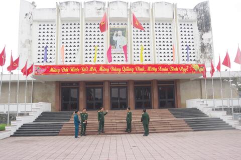 Ban Chỉ huy Phòng thủ khu vực 3 - Phú Lộc: Khảo sát, kiểm tra công tác chuẩn bị Lễ ra quân huấn luyện và giao, nhận quân năm 2026.