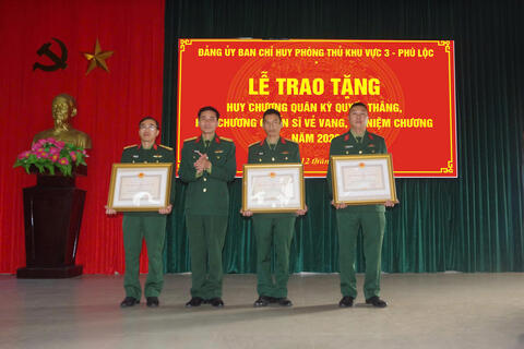 Trao tặng Huy chương Quân kỳ Quyết thắng, Huy Chương Chiến sỹ vẻ vang, kỷ niệm chương năm 2026.