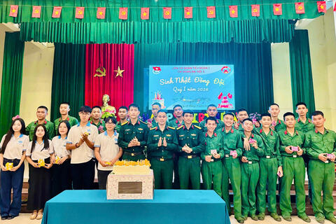 Đoàn cơ sở Trung đoàn 6: Sinh nhật đồng đội - Kết nối yêu thương Quý I năm 2026