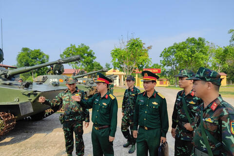 Tiểu đoàn Tăng Thiết giáp 3 làm tốt công tác chuẩn bị và tổ chức trực sẵn sàng chiến đấu dịp lễ Giỗ Tổ Hùng Vương (10/3 âm lịch), 30/4 và 01/5