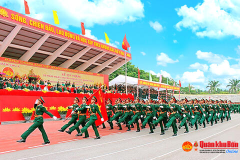 Đề cương tuyên truyền truyền thống, thành tích của LLVT Quân khu nhân dịp đón nhận danh hiệu Anh hùng LLVT nhân dân