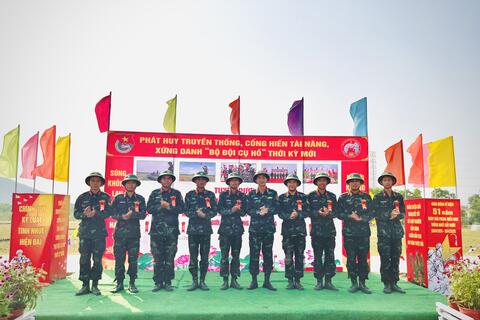 Trung đoàn 6, Bộ Chỉ huy Quân sự thành phố Huế kiểm tra bắn phân đoạn cho chiến sĩ mới năm 2026